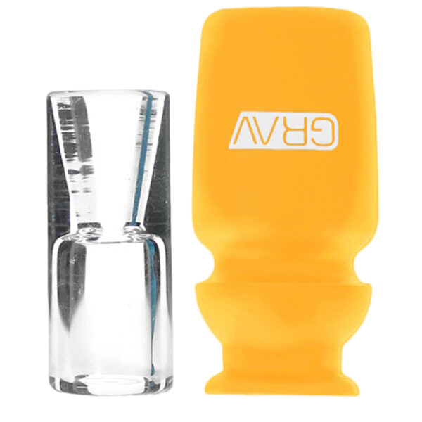 Grav® Silicone Capped Glass - Crutch Filter Tip - Imagen 23