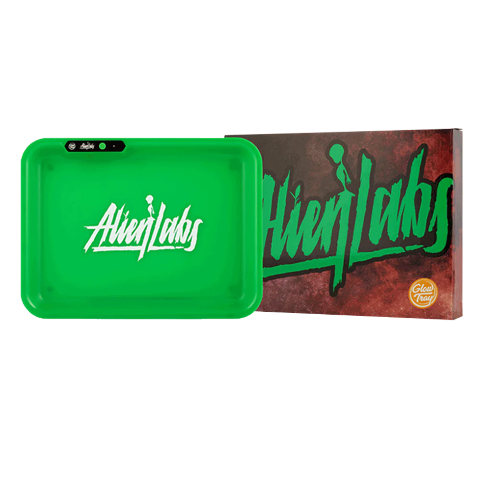 GlowTray® Alien Labs Collaboration Rolling Tray The Green Lab