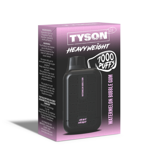 TYSON® 2.0 Vape HEAVYWEIGHT -  Watermelon Bubble Gum - Imagen 3