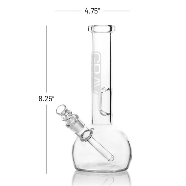 GRAV® Small, Clear Beaker Base Water Pipe - Imagen 3