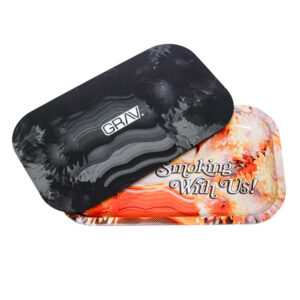 GRAV® 2025 Metal Rolling Tray w/ Magnetic Lid